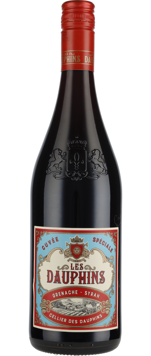 Køb 2020 Les Dauphins IGP Red Cuvée Speciale Cellier Dauphins | MENY Vin